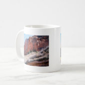 Die Schönheit von Zion Kaffeetasse (Vorderseite Links)