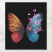 Die Schönheit zeigen Weinetikett (Einzelnes Label)