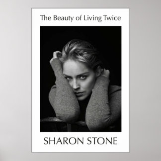 Die Schönheit, zwei Mal in Sharon Stone zu leben Poster