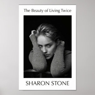 Die Schönheit, zwei Mal in Sharon Stone zu leben Poster