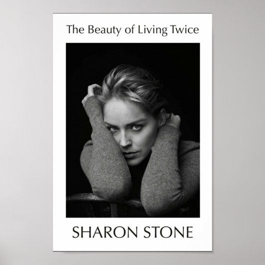 Die Schönheit, zwei Mal in Sharon Stone zu leben Poster (Vorne)