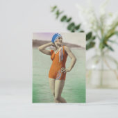 Die Schönheiten der Vergangenheit Postkarte (Stehend Vorderseite)