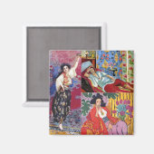 Die Schönheiten des Matisse sind so besonders Magnet (Vorderseite/Rückseite)