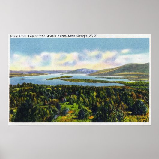 Die schönste Aussicht auf den Lago Maggiore Poster (Vorne)