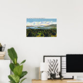 Die schönste Aussicht auf den Lago Maggiore Poster (Heimbüro)