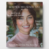 Die schönste Freundin der Ehefrau Woman Alive Fotoplatte (Vorderseite)