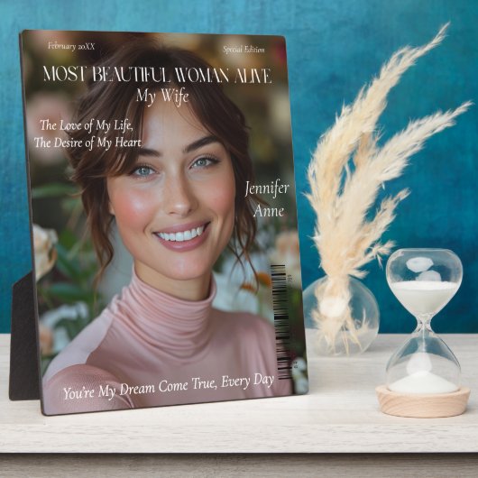 Die schönste Freundin der Ehefrau Woman Alive Fotoplatte (Seite)