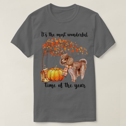 Die schönste Herbstzeit Pu T-Shirt (Design vorne)