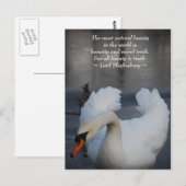 Die schönste Natur Postkarte (Vorne/Hinten)