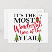 Die schönste Postkarte für den Time Holiday (Vorne/Hinten)