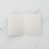 Die schönste Weihnachtskarte der Tage Feiertagskarte (Innenseite)