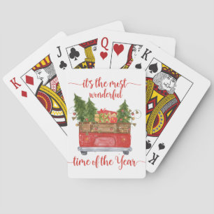 Die schönste Weihnachtskarte der Zeit Spielkarten