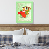 Die schönste Weihnachtsweihe Leinwanddruck (Insitu (Schlafzimmer))