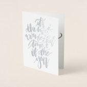 die schönste Zeit des Jahres... Folienkarte (Vorderseite)