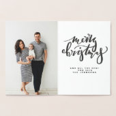 die schönste Zeit des Jahres... Folienkarte (Innenseite)