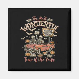 Die schönste Zeit des Jahres Halloween Magnet