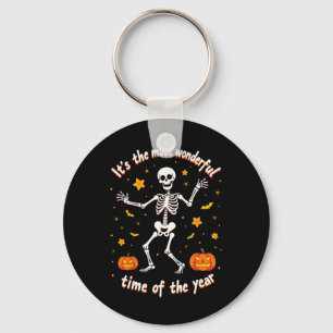 Die schönste Zeit des Jahres Halloween Schlüsselanhänger