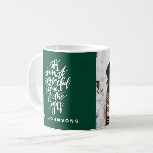 die schönste Zeit des Jahres... Kaffeetasse (Vorderseite Links)