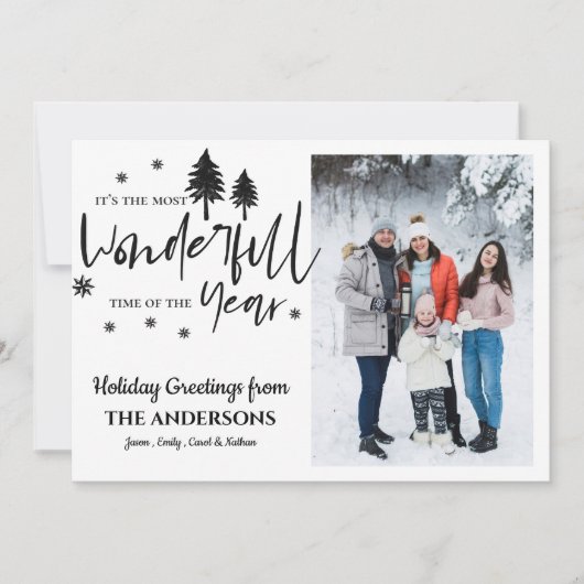 Die schönste Zeit des Jahres Weihnachten Foto (Vorderseite)