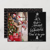 Die schönste Zeit des Jahres Weihnachten Foto (Vorne/Hinten)