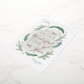 Die schönste Zeit des Jahres Weihnachtskarte Folieneinladung (Gedreht)