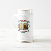 Die schönste Zeit für ein Bier Bierglas (Vorderseite Links)