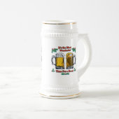 Die schönste Zeit für ein Bier Bierglas (VorderseiteRechts)