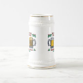 Die schönste Zeit für ein Bier Bierglas (Mittel)