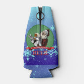 Die schönste Zeit für ein Bier Flaschenkühler (Rückseite)