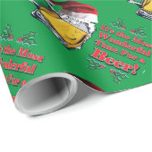 Die schönste Zeit für ein Bier Geschenkpapier (Rolleneckpunkt)