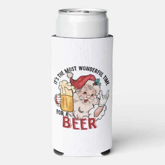 Die schönste Zeit für ein Bier Selters Dosenkühler (Seltzer Rückseite)