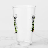 Die schönste Zeit für einen Bierspass Weihnachten Glas (Links)