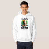 Die schönste Zeit für einen Bierurlaub Hoodie (Vorne ganz)