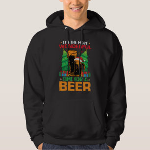 Die schönste Zeit für einen Bierurlaub Hoodie
