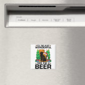Die schönste Zeit für einen Bierurlaub Magnet (In Situ (Geschirrspüler))