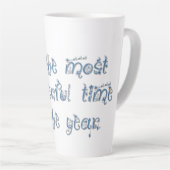 Die schönste Zeit im Urlaub Milchtasse (Rechte Ecke)