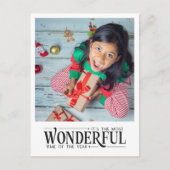 Die schönste Zeit Kind Foto Spaß Weihnachten (Vorderseite)