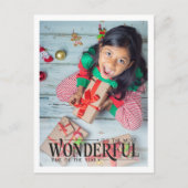 Die schönste Zeit Kind Foto Spaß Weihnachten (Vorderseite)