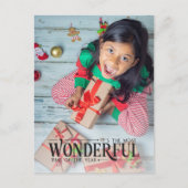 Die schönste Zeit Kind Foto Spaß Weihnachten (Vorderseite)