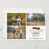 Die schönste Zeit Mustard Holiday Foto Collage
