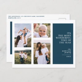 Die schönste Zeit Weihnachten Multi Foto Ankündigu