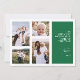 Die schönste Zeit Weihnachten Multi Foto Ankündigu Ankündigung