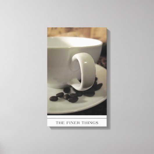 Die schönsten Dinge Leinwanddruck (Vorderseite)