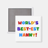 Die schönsten Gaben der Welt in hellen Farben Magnet (Vorderseite/Rückseite)