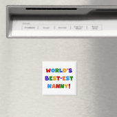 Die schönsten Gaben der Welt in hellen Farben Magnet (In Situ (Geschirrspüler))