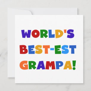 Die schönsten Grampa-Geschenke der Welt in hellen