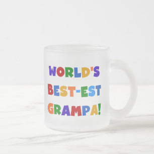 Die schönsten Grampa-Geschenke der Welt in hellen  Mattglastasse