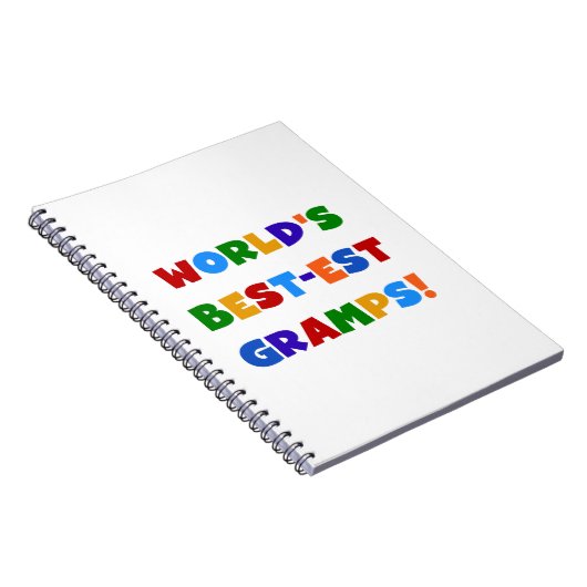 Die schönsten Gramps der Welt in hellen Farben Notizblock (Rechte Seite)