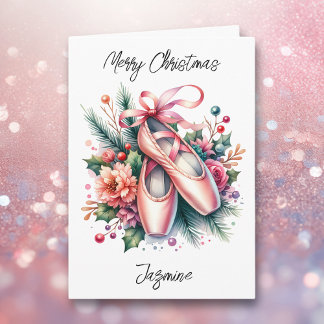 Die schönsten Weihnachtsballet und die farbenfrohe Karte