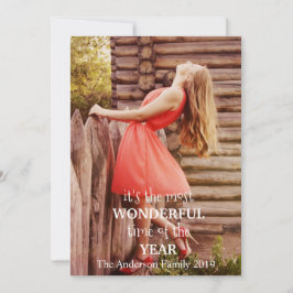 Die schönsten Weihnachtsfeiertage mit Ihrem eigene Feiertagskarte